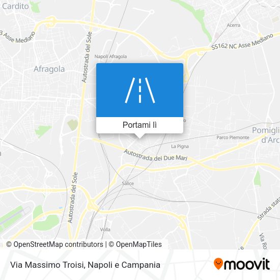Mappa Via Massimo Troisi