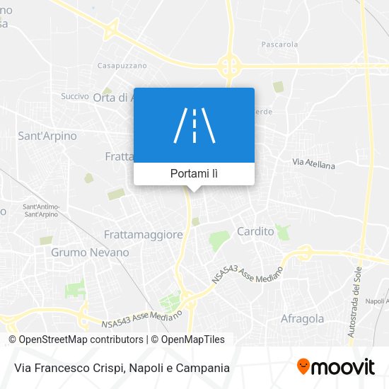 Mappa Via Francesco Crispi