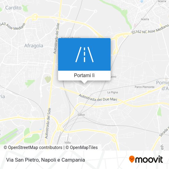 Mappa Via San Pietro