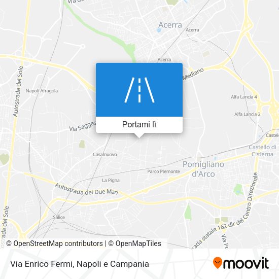 Mappa Via Enrico Fermi