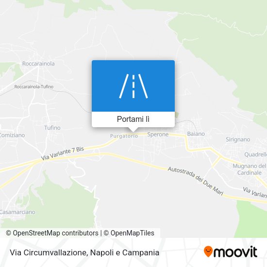 Mappa Via Circumvallazione