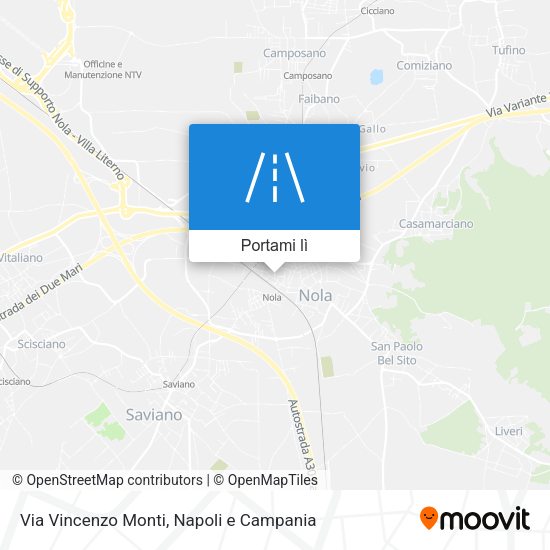 Mappa Via Vincenzo Monti