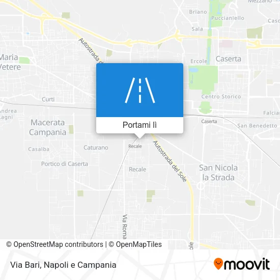 Mappa Via Bari
