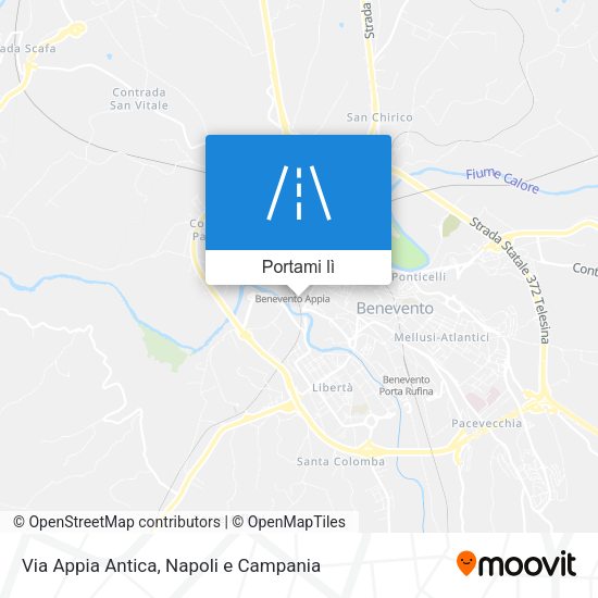 Mappa Via Appia Antica