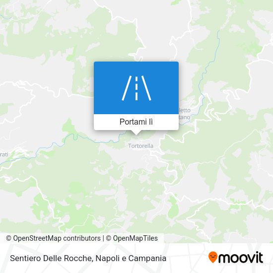 Mappa Sentiero Delle Rocche