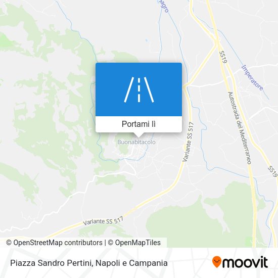Mappa Piazza Sandro Pertini