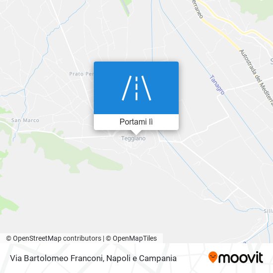 Mappa Via Bartolomeo Franconi
