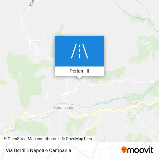 Mappa Via Berrilli