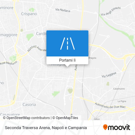 Mappa Seconda Traversa Arena