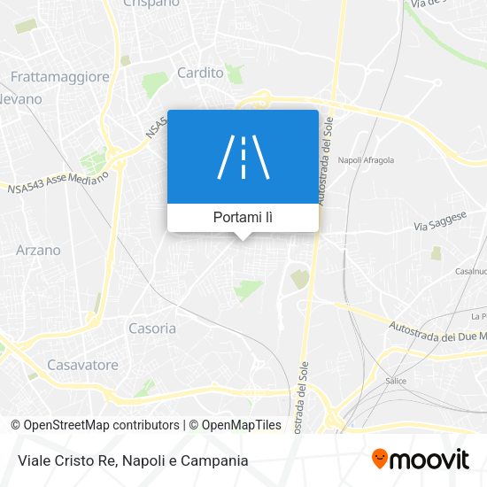 Mappa Viale Cristo Re