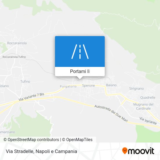 Mappa Via Stradelle