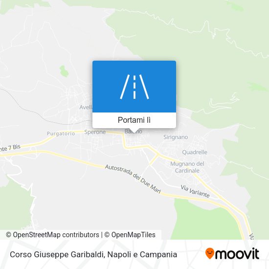 Mappa Corso Giuseppe Garibaldi