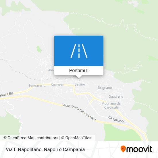 Mappa Via L.Napolitano