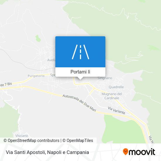 Mappa Via Santi Apostoli