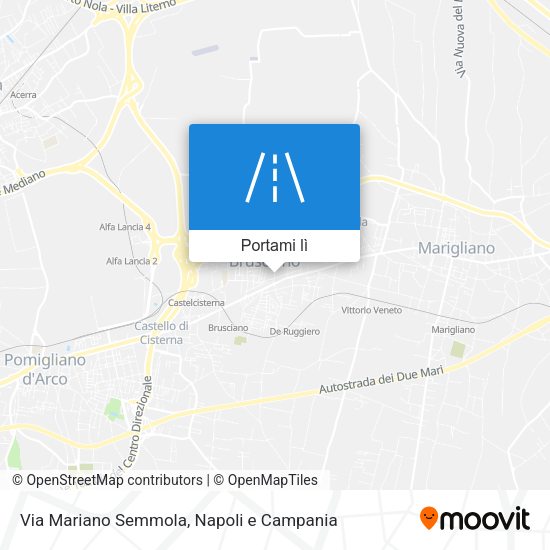 Mappa Via Mariano Semmola