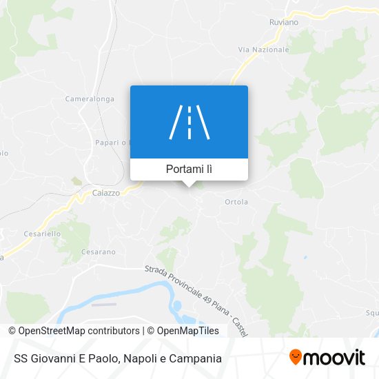 Mappa SS Giovanni E Paolo