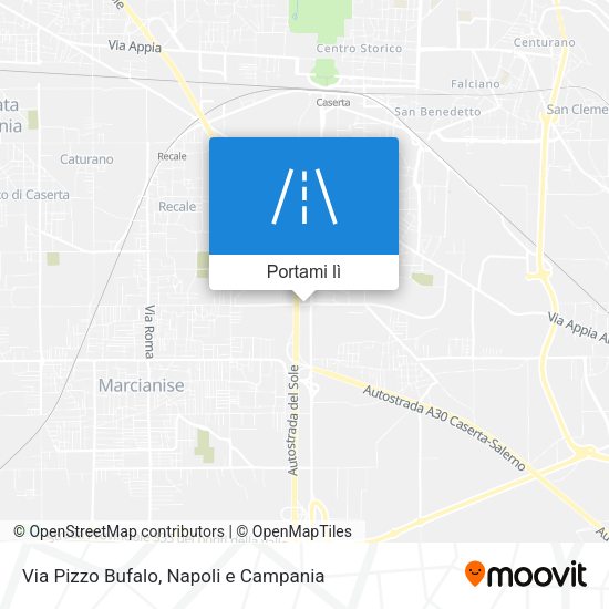 Mappa Via Pizzo Bufalo