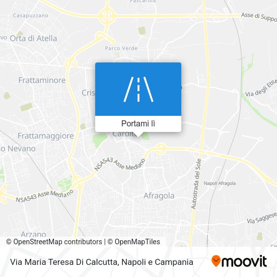 Mappa Via Maria Teresa Di Calcutta