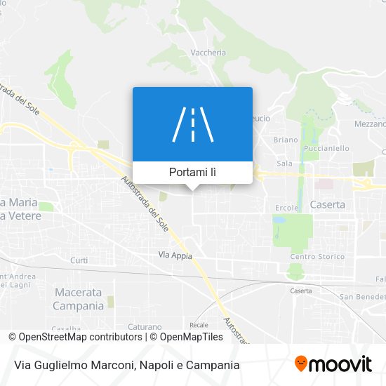 Mappa Via Guglielmo Marconi