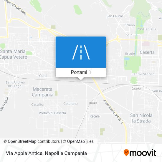 Mappa Via Appia Antica