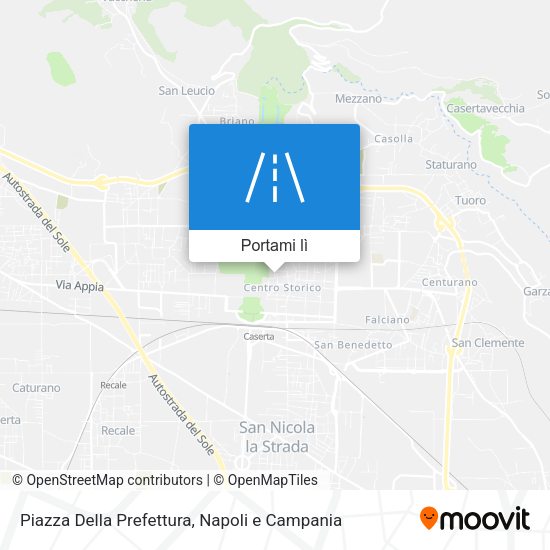 Mappa Piazza Della Prefettura