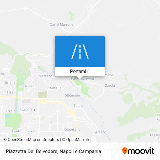Mappa Piazzetta Del Belvedere