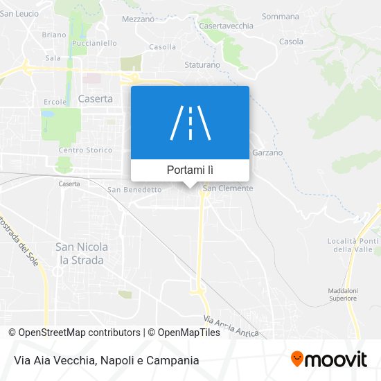 Mappa Via Aia Vecchia