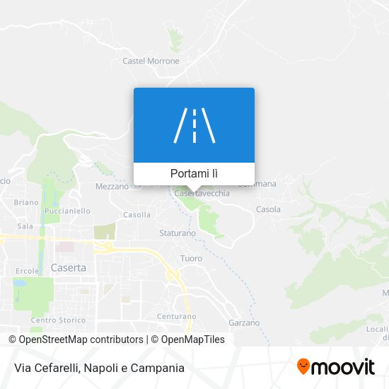 Mappa Via Cefarelli