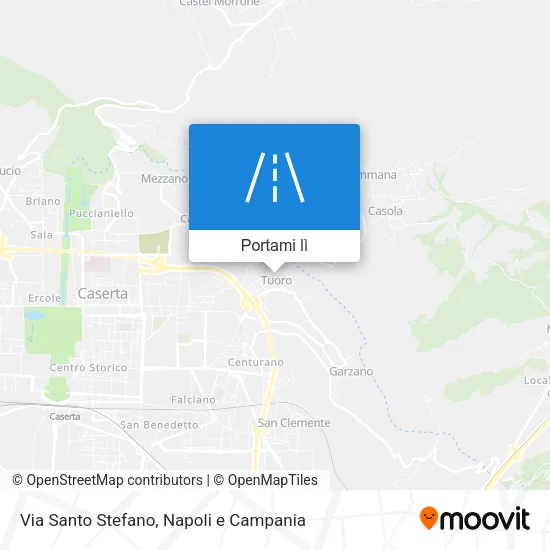 Mappa Via Santo Stefano