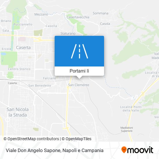 Mappa Viale Don Angelo Sapone