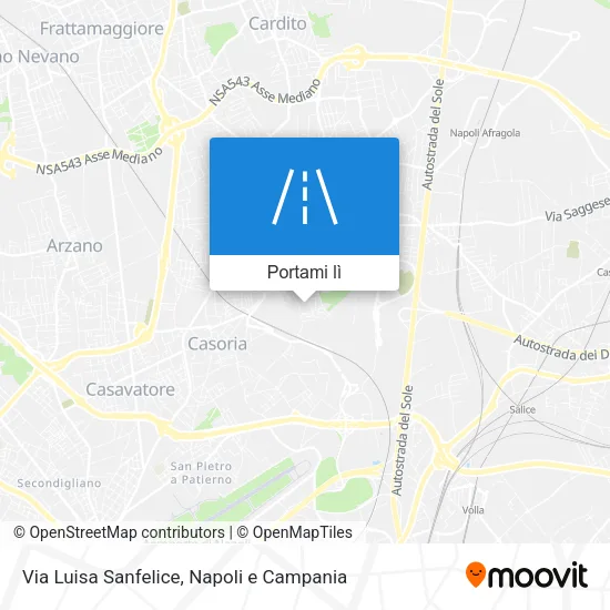 Mappa Via Luisa Sanfelice