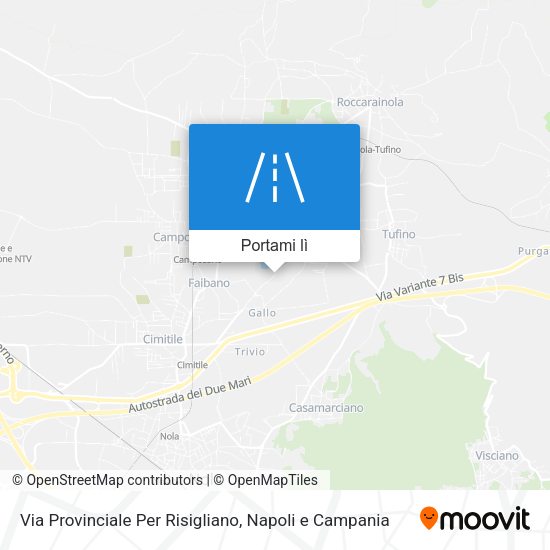 Mappa Via Provinciale Per Risigliano