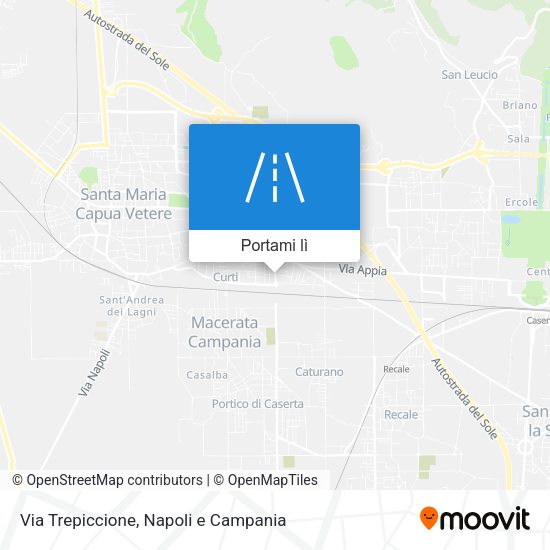 Mappa Via Trepiccione