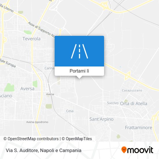 Mappa Via S. Auditore