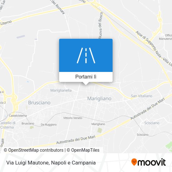 Mappa Via Luigi Mautone