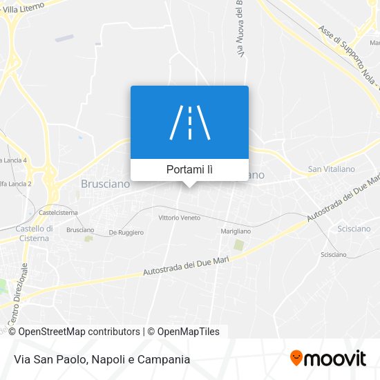 Mappa Via San Paolo