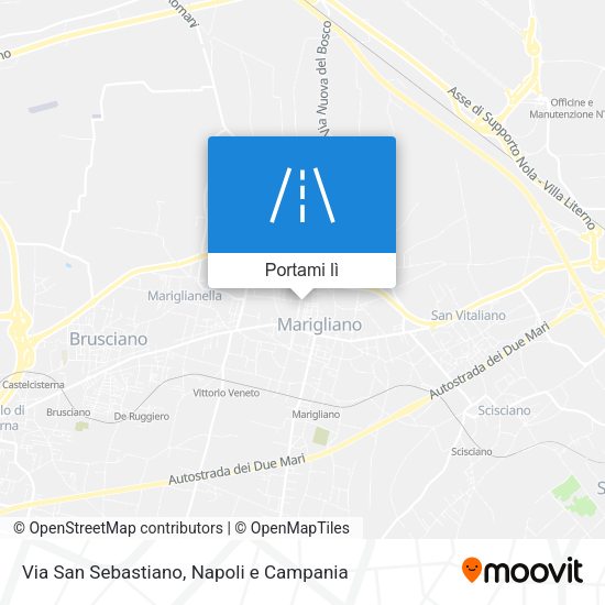 Mappa Via San Sebastiano