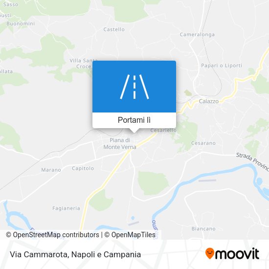 Mappa Via Cammarota