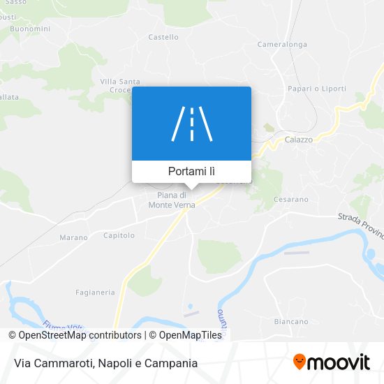 Mappa Via Cammaroti