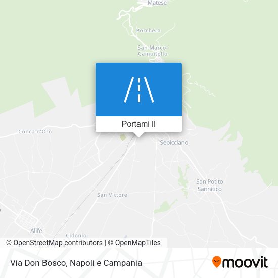 Mappa Via Don Bosco