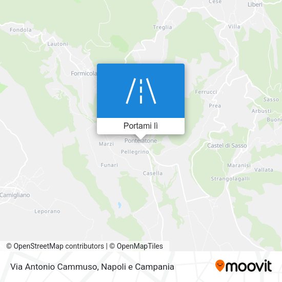 Mappa Via Antonio Cammuso