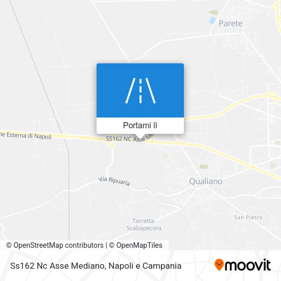 Mappa Ss162 Nc Asse Mediano