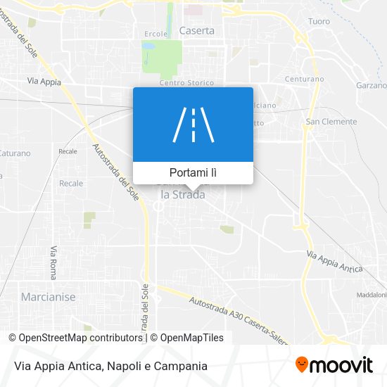 Mappa Via Appia Antica