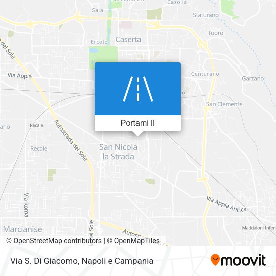 Mappa Via S. Di Giacomo