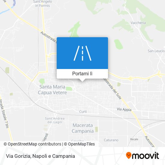 Mappa Via Gorizia