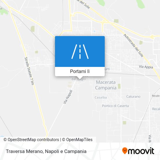 Mappa Traversa Merano