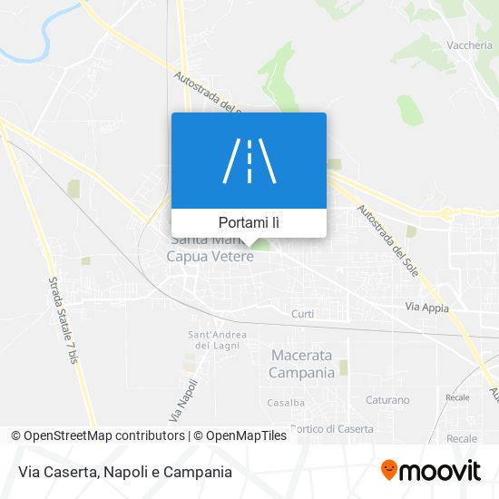 Mappa Via Caserta