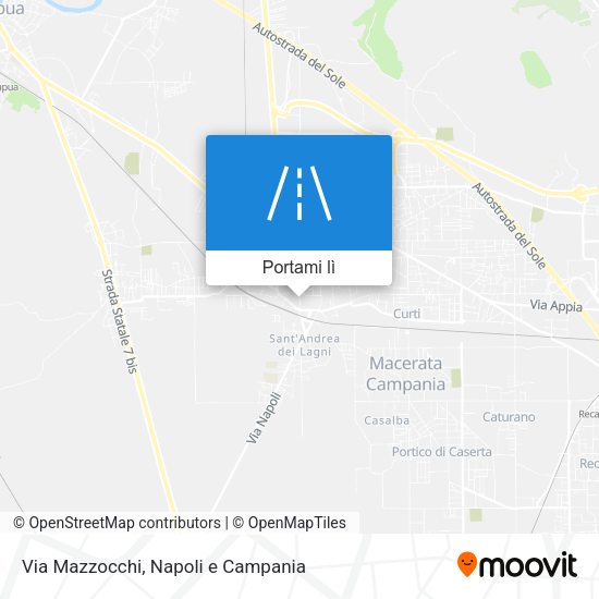 Mappa Via Mazzocchi