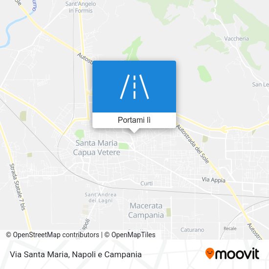 Mappa Via Santa Maria