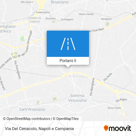 Mappa Via Del Cenacolo